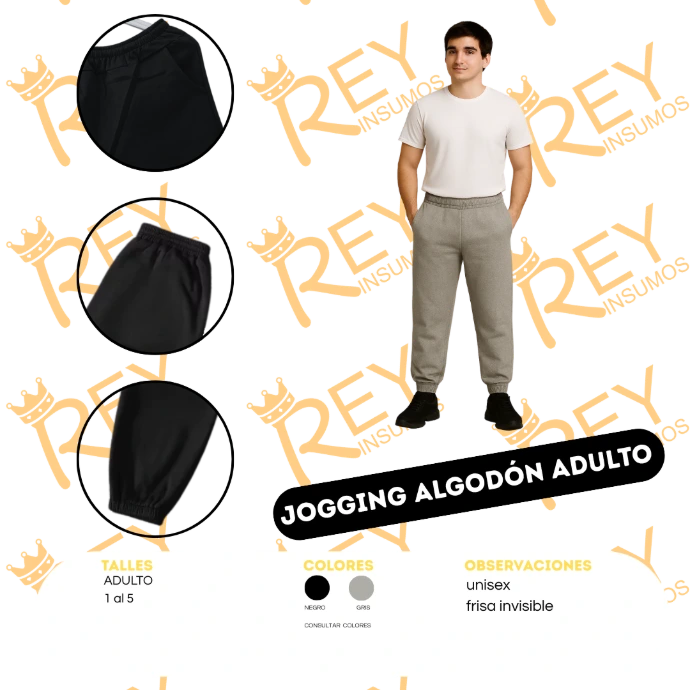 [BCDAA] Jogging Adulto Frisa Invisible