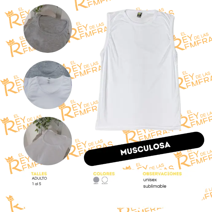 Musculosa Adulto Spum