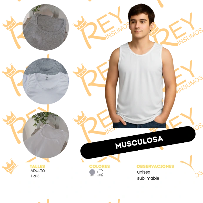 Musculosa Adulto Spum