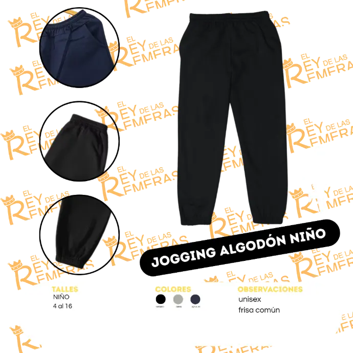 [BABAA] Pantalon Niño Frisa