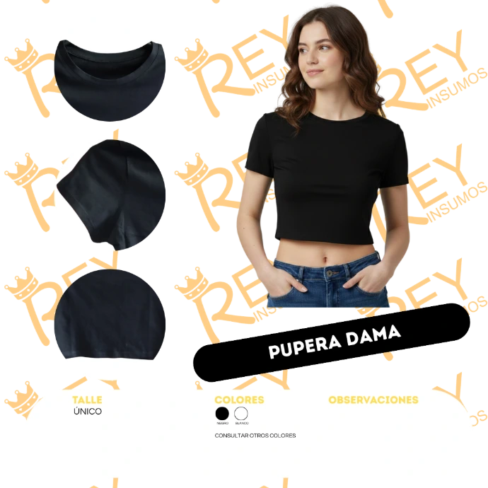 Pupera Dama Algodón Mercerizado