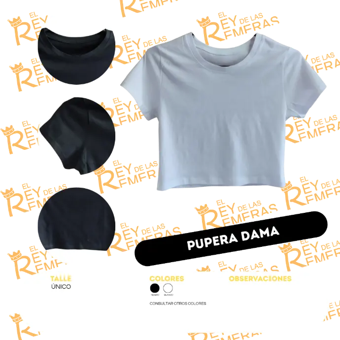 [AADAA] Pupera Dama Algodón Mercerizado