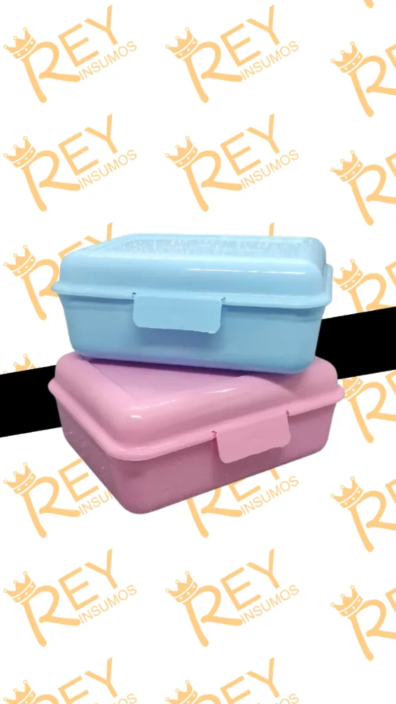 [CAHAA] Lunchera 18x14 cm (Celeste)