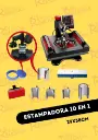 10 En 1 Estampadora Sublimadora Multifunción (29x38cm)