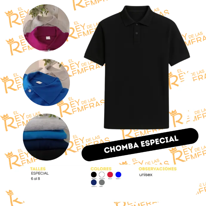 Chomba Adulto Especial Pique