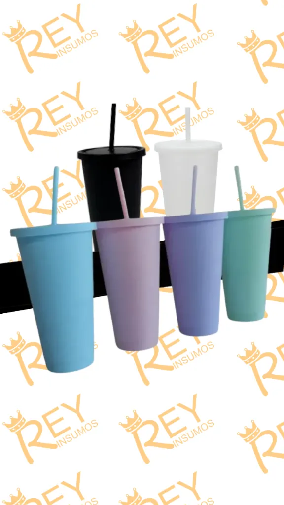 Vaso Eco con sorbete 750ml